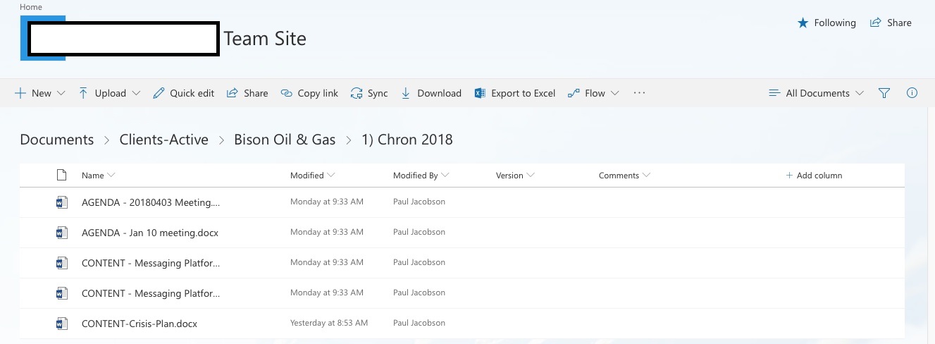 Versions Not Showing in Document Library - Microsoft Q&A