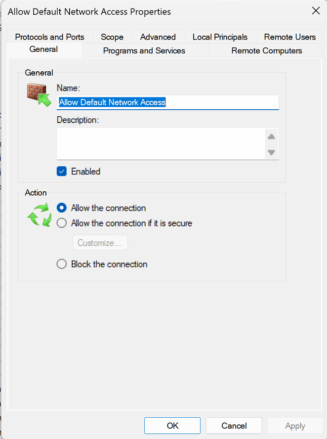 How to configure defender firewall - Microsoft Q&A