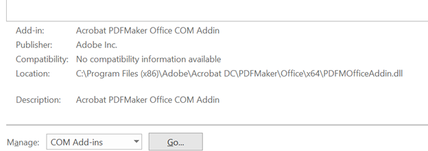 Powerpoint Add-in glitches but cannot properly be removed in any way ...