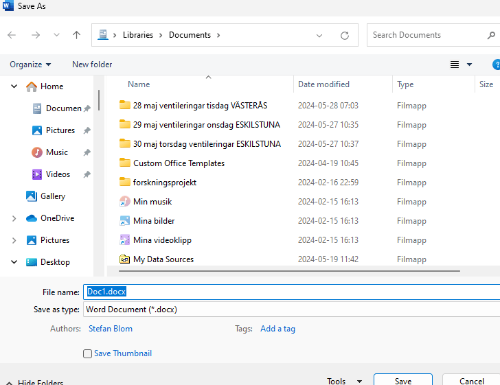 microsoft word no longer has a save as option but a thing to make a ...