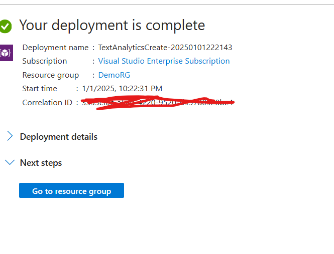 Language Service - Microsoft Q&A
