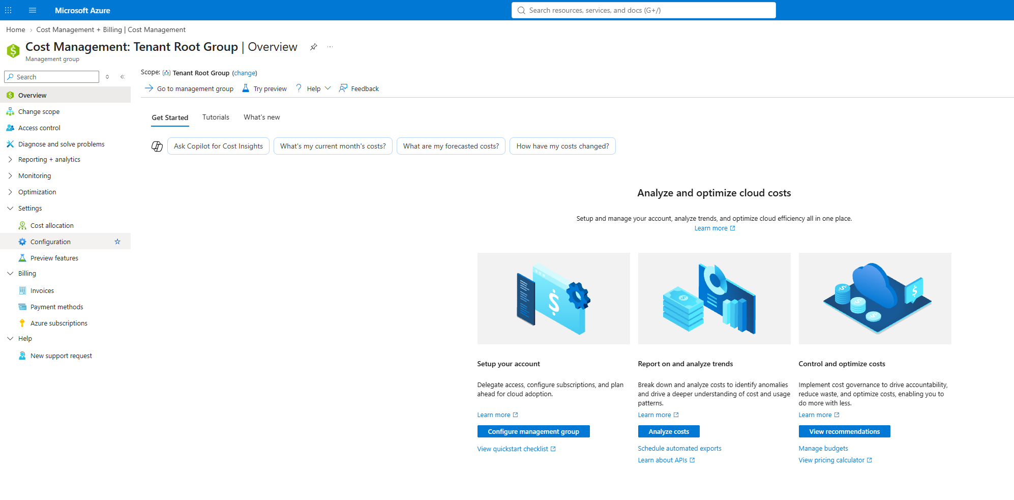 AzureCostManagement