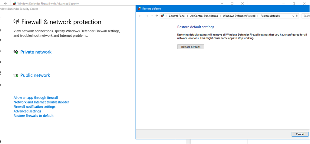 High CPU Usage tracked down Windows Defender firewall - Microsoft Q&A