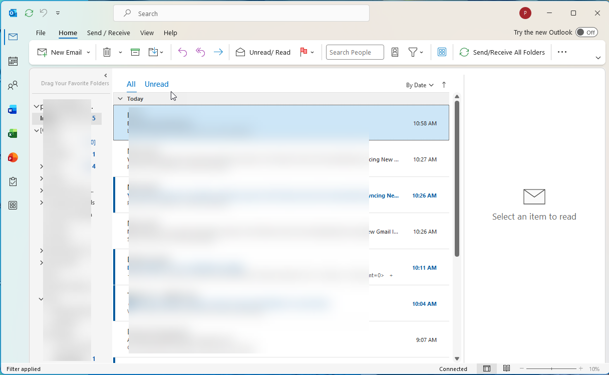 MS Outlook Inbox Not Automatically Syncing New Gmail Inbox Messages ...