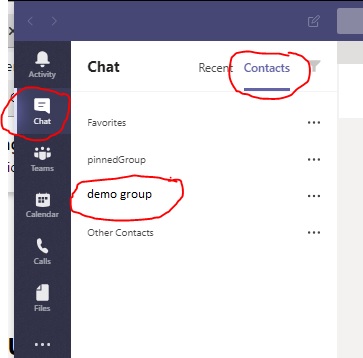 Add Group Chat with External Contact - Microsoft Q&A