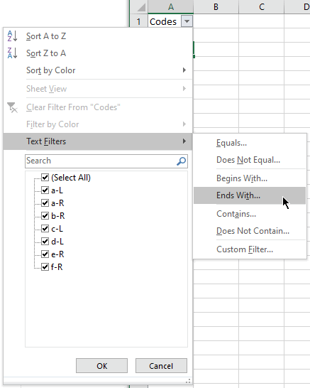 how to select rows of data based on specific content in column ...