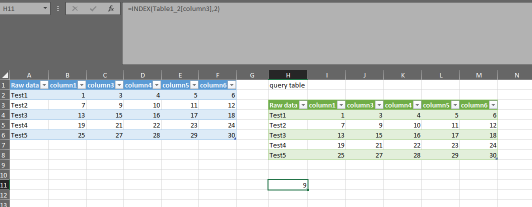 Excel cell reference changes when table data updates - Microsoft Q&A