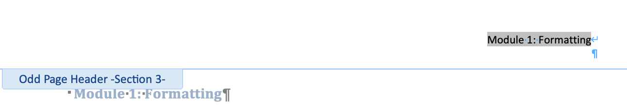 StyleRef to add Heading 1 content to Header on Mac OS - Microsoft Q&A