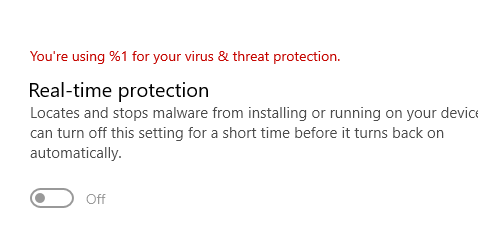 Microsoft defender real time protection - Microsoft Q&A
