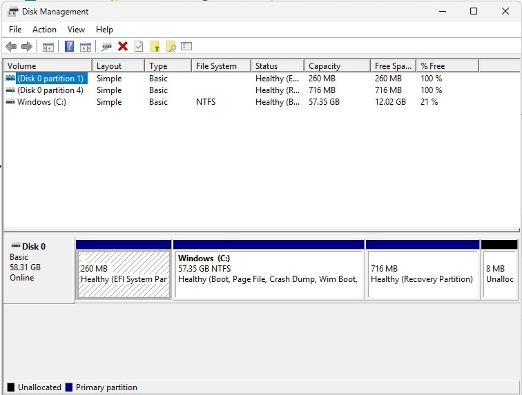 Disk management 2