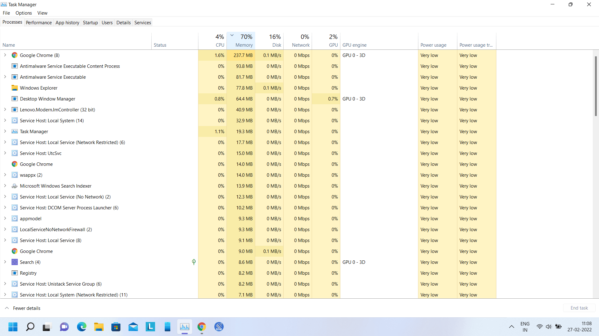 too much memory usage slowing down laptop. - Microsoft Q&A