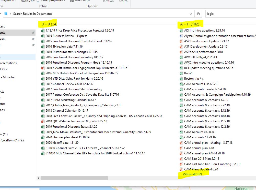 How to turn off file explorer indexed search results - Microsoft Q&A