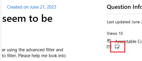 Im having problems with my Advanced filter. It doesnt seem to be ...