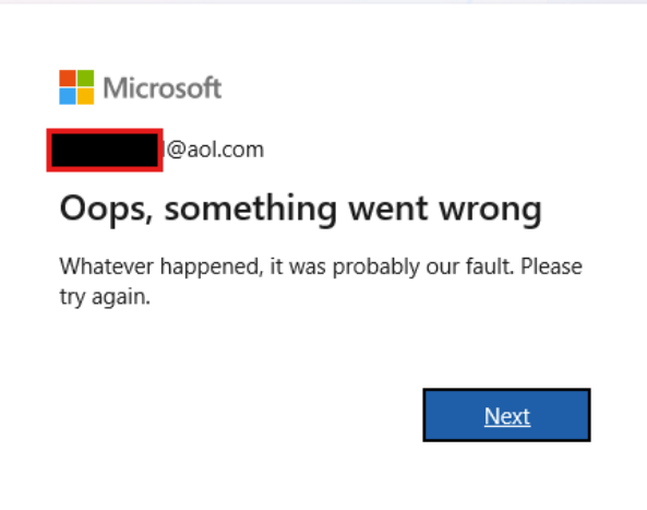 Trouble signing into my personal Microsoft account - Microsoft Q&A