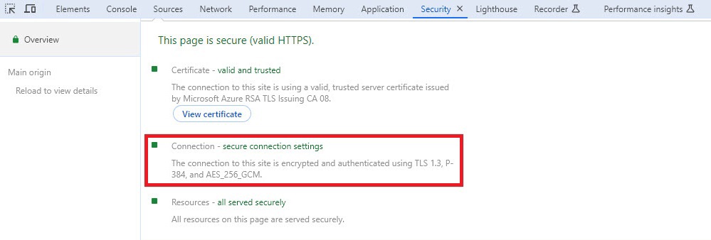 don't have tls 1.3 option in azure function - Microsoft Q&A