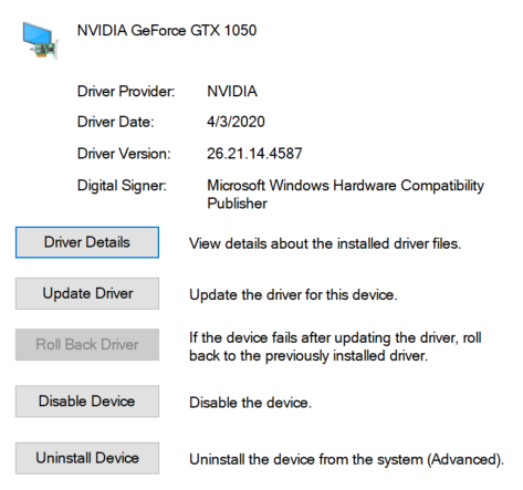 Nvidia driver failed to be installed - Microsoft Q&A