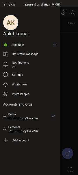 Organization not appearing in Teams android app - Microsoft Q&A
