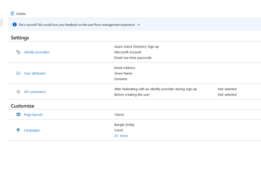 Why can't I see the Run Flow Button in my Azure AD B2C - Microsoft Q&A