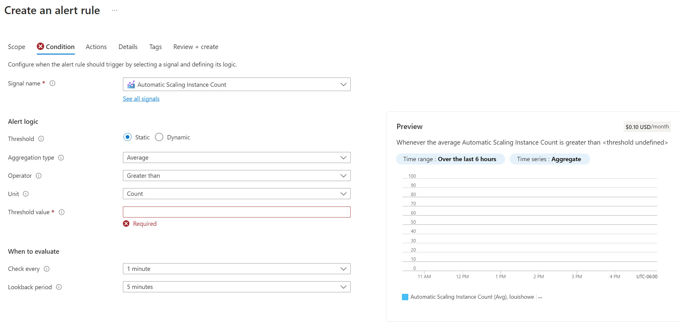 Alert when scales out or in - Microsoft Q&A