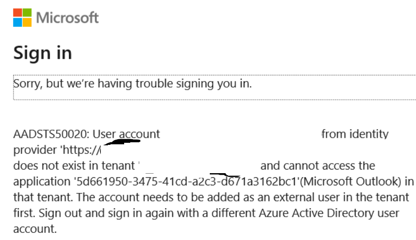 Trouble signing in Outlook Classic and New due to domain transferred to ...