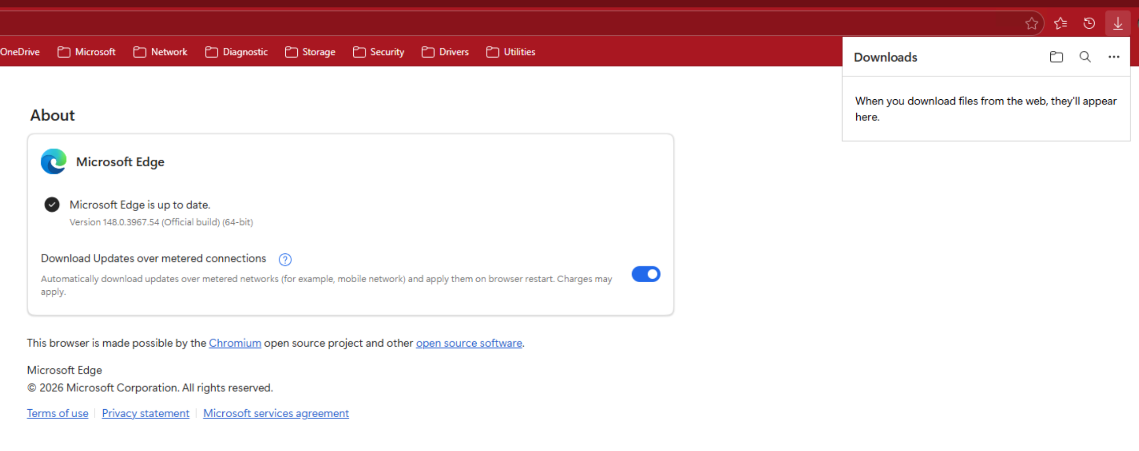 Edge 148.0.3967.54