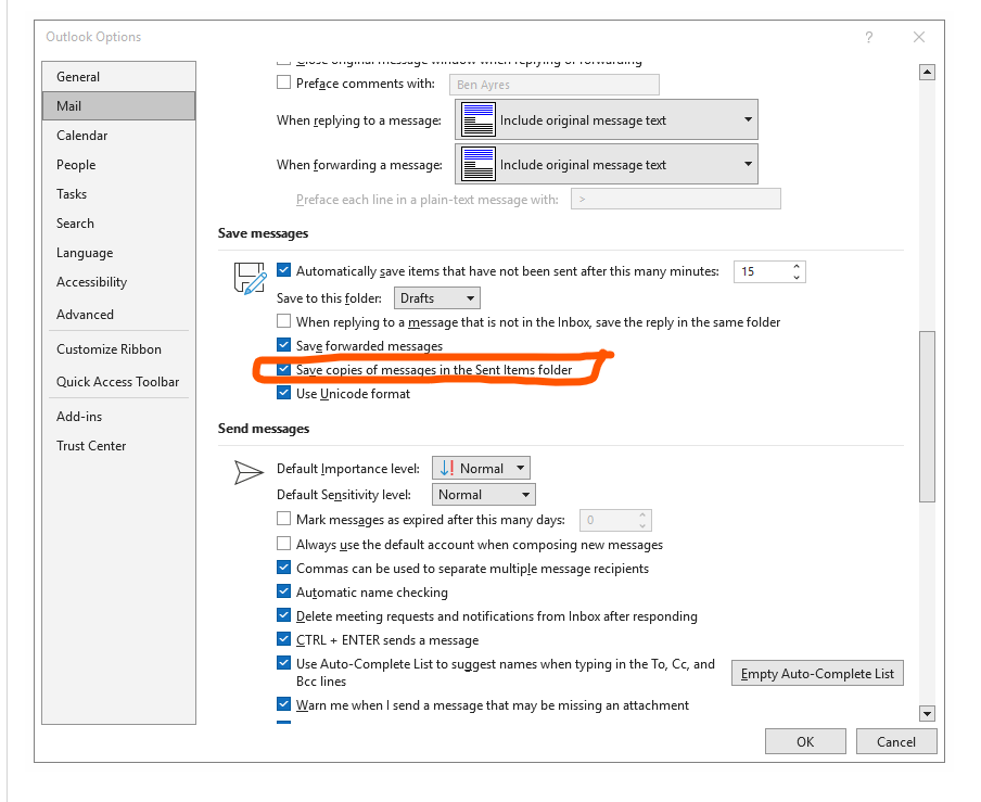 my sent emails does not show since 2024-07-23 - Microsoft Q&A