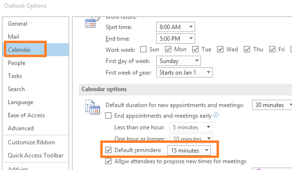 Turn off Calendar Notifications - Microsoft Q&A