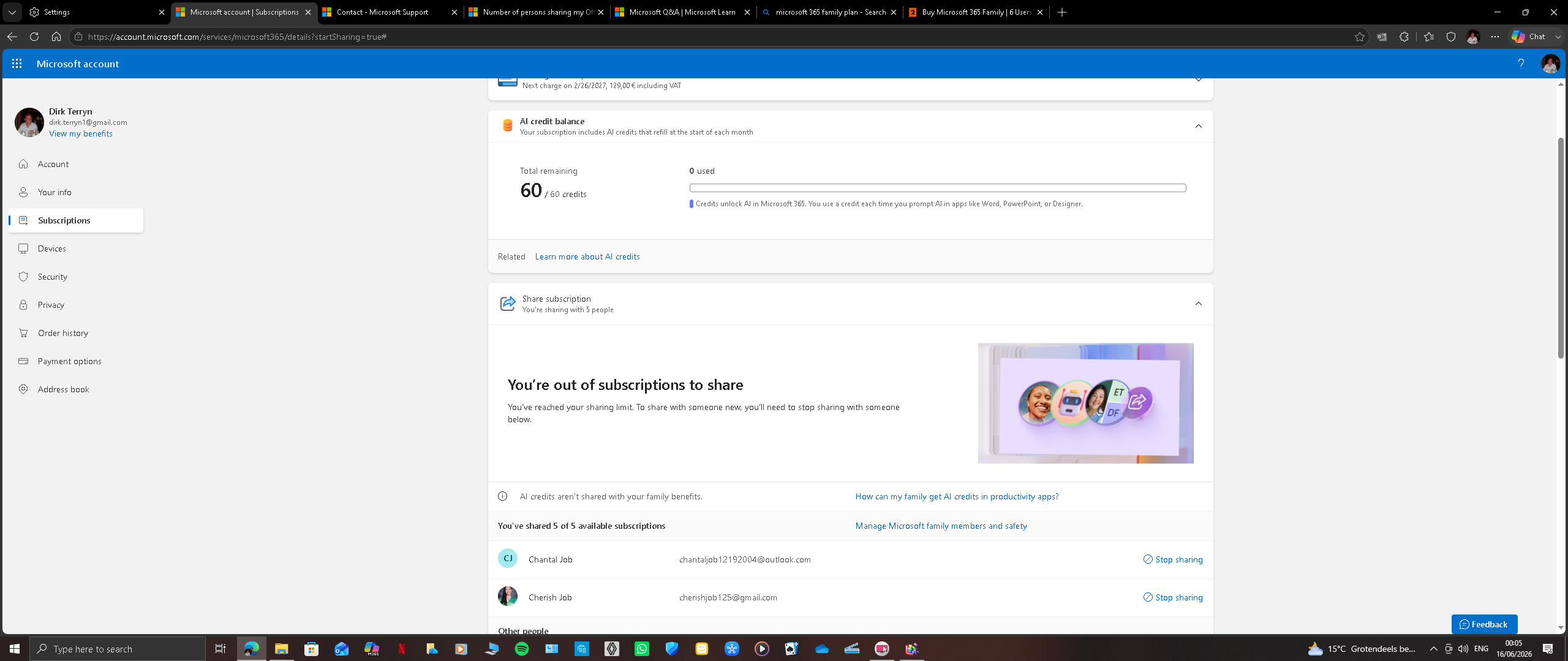 User's image