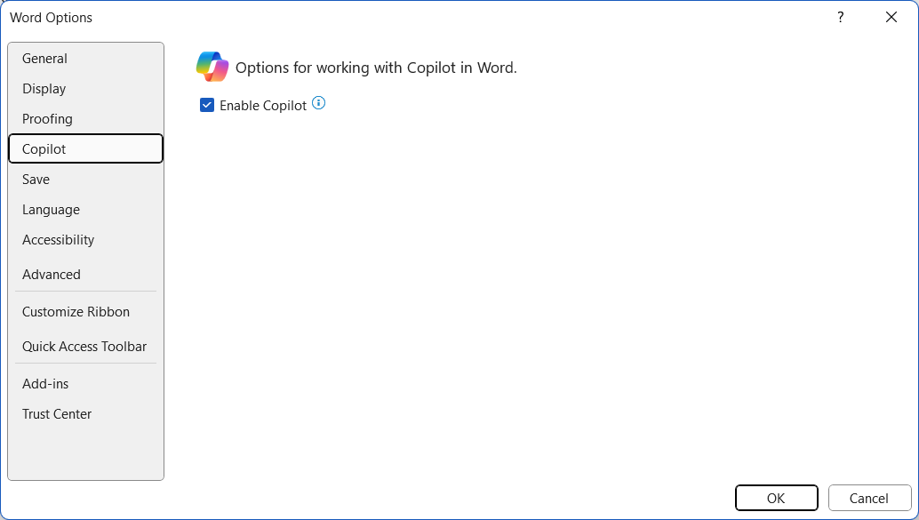 How to get the Copilot button into Word> - Microsoft Q&A