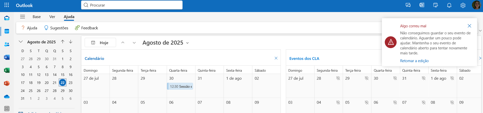 Screenshot 2025-08-22 at 16-10-01 Calendário – CLA Praia da Vitória – Outlook