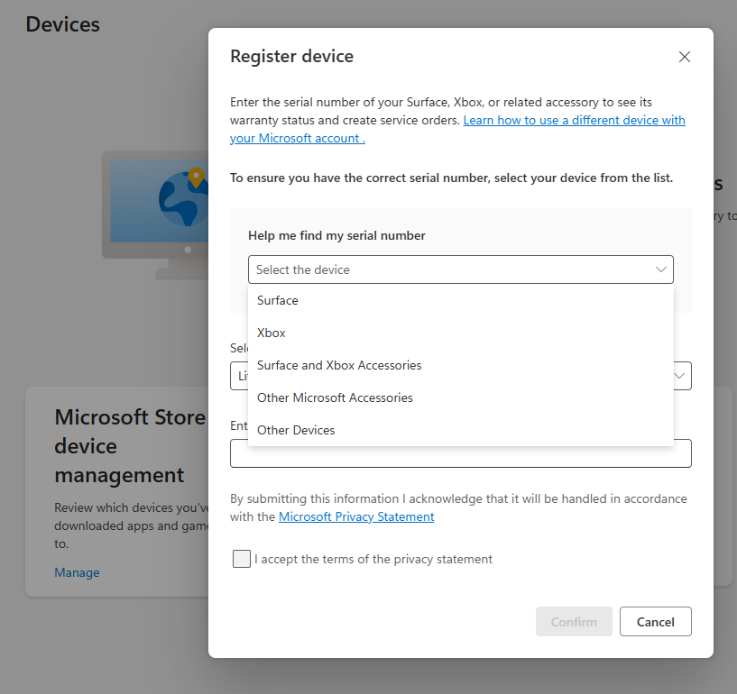 I can't get my PC registered on my account and Family Safety to control ...
