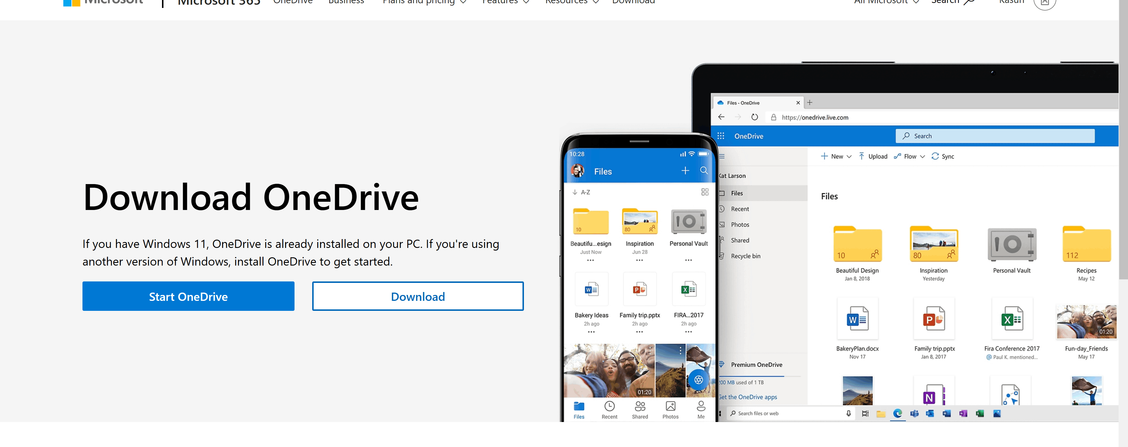 Sync the same OneDrive syncs on each device connected to account ...