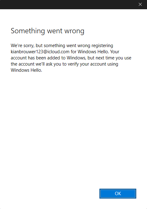 i cant log into the microsoft store or anything related to it ...
