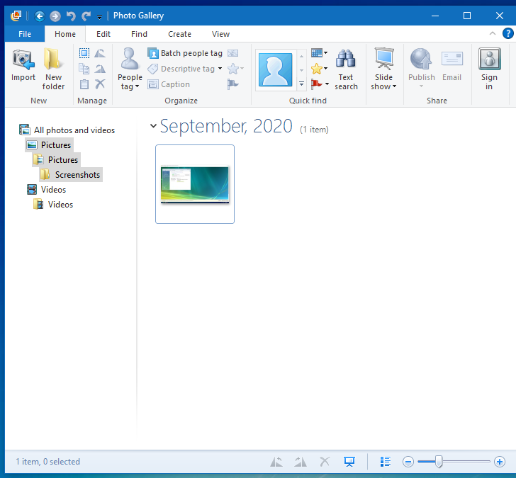 Windows 10 photo gallery - Microsoft Q&A