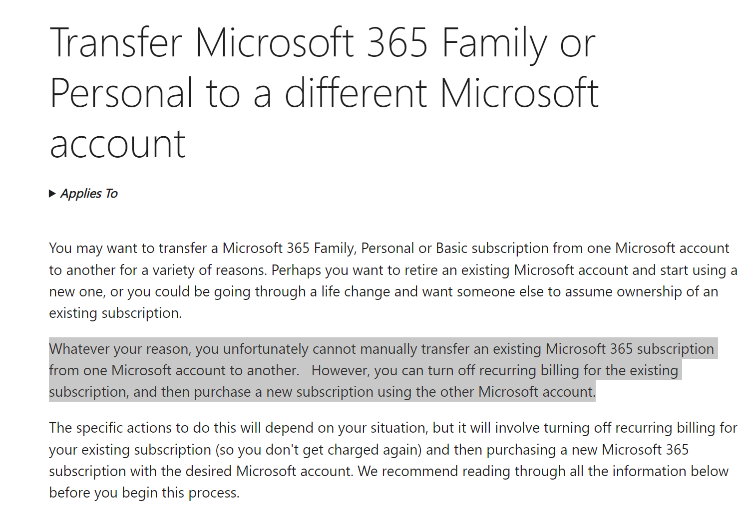 I purchased office 2019 on a different account than the one I use now ...