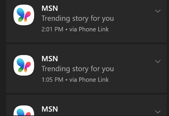Microsoft News app, no notifications, app does not appear in ...