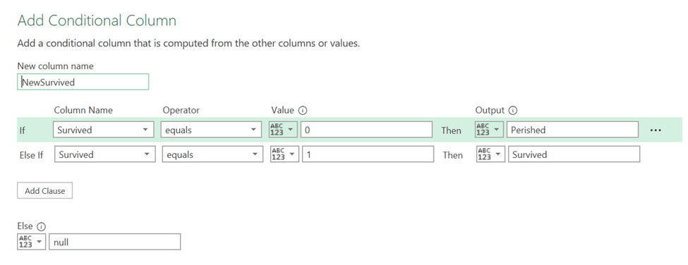 Power Query's 
