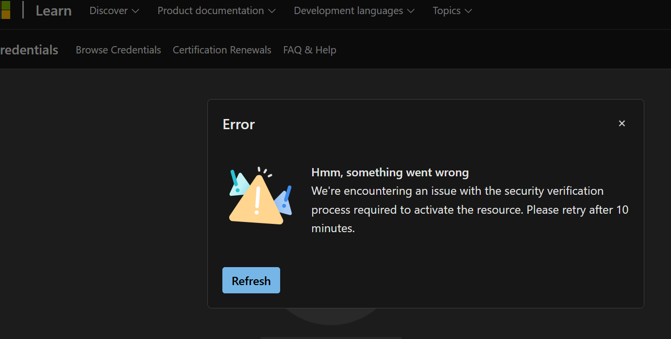 Unable to launch Interactive Labs - Microsoft Q&A
