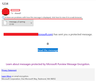 send secure email outlook not showing