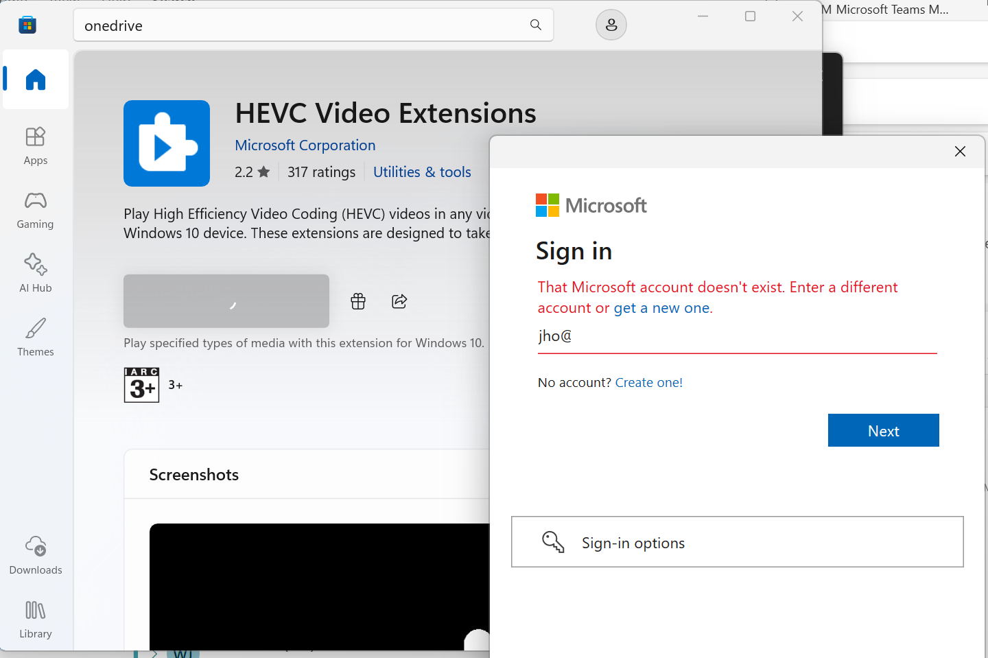 HEIC error 2