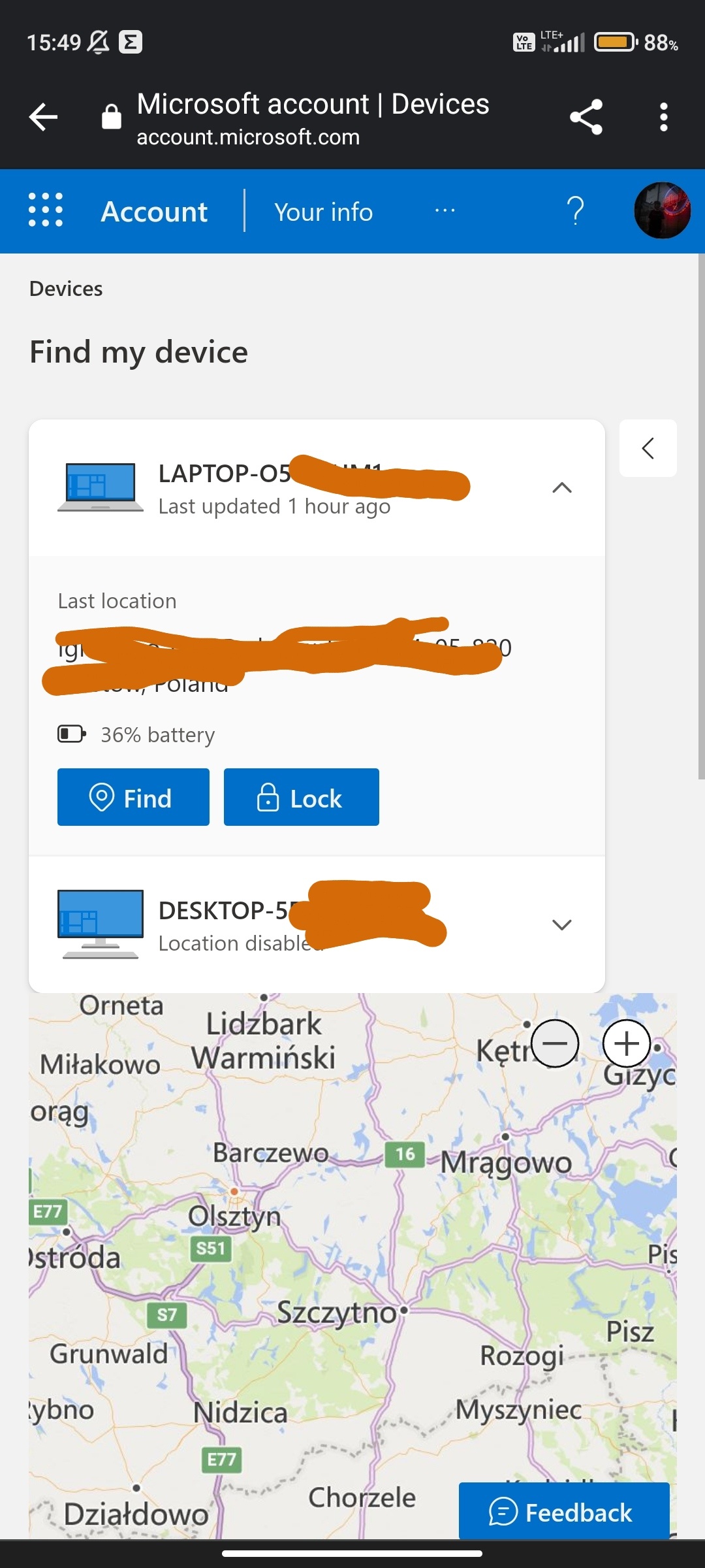 How to unblock account on device? - Microsoft Q&A