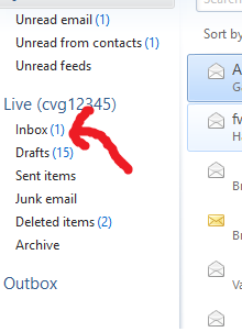 How do I open Windows Live Mail Essentials in inbox on windows 10 ...