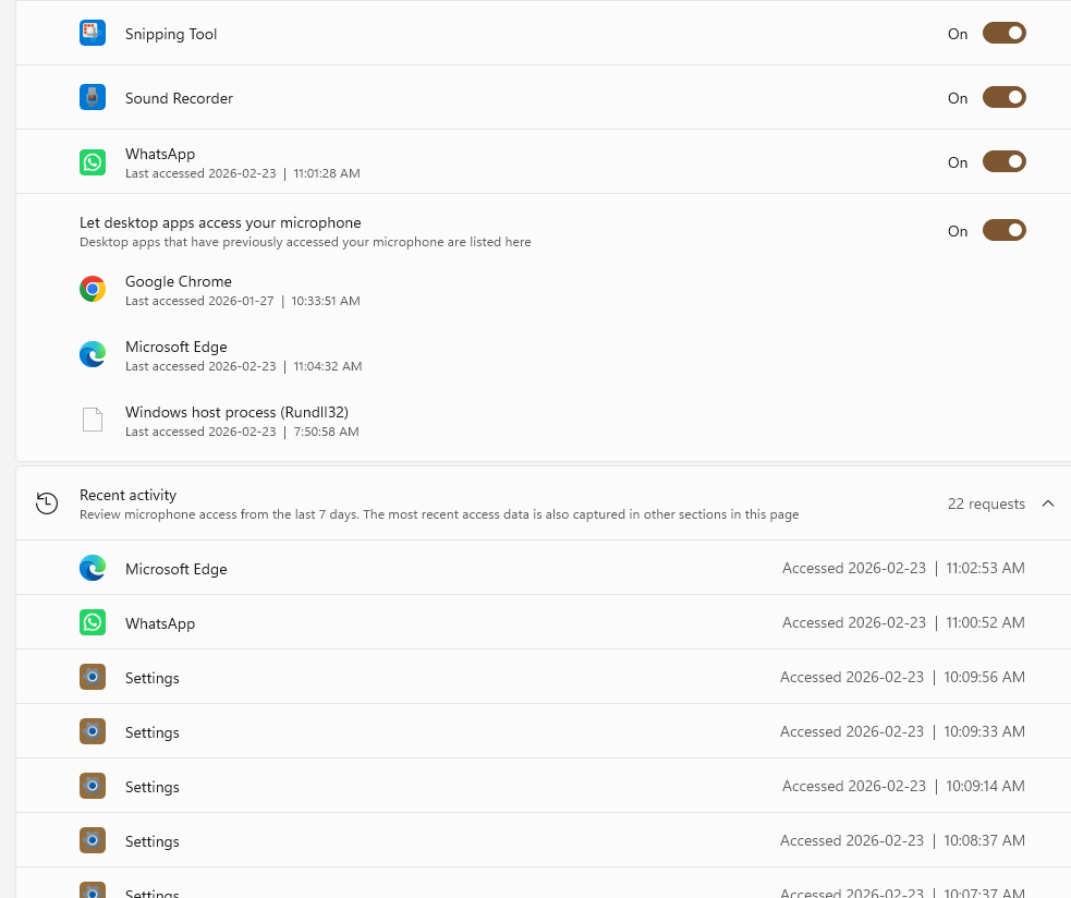 Snipping tool microphone 2