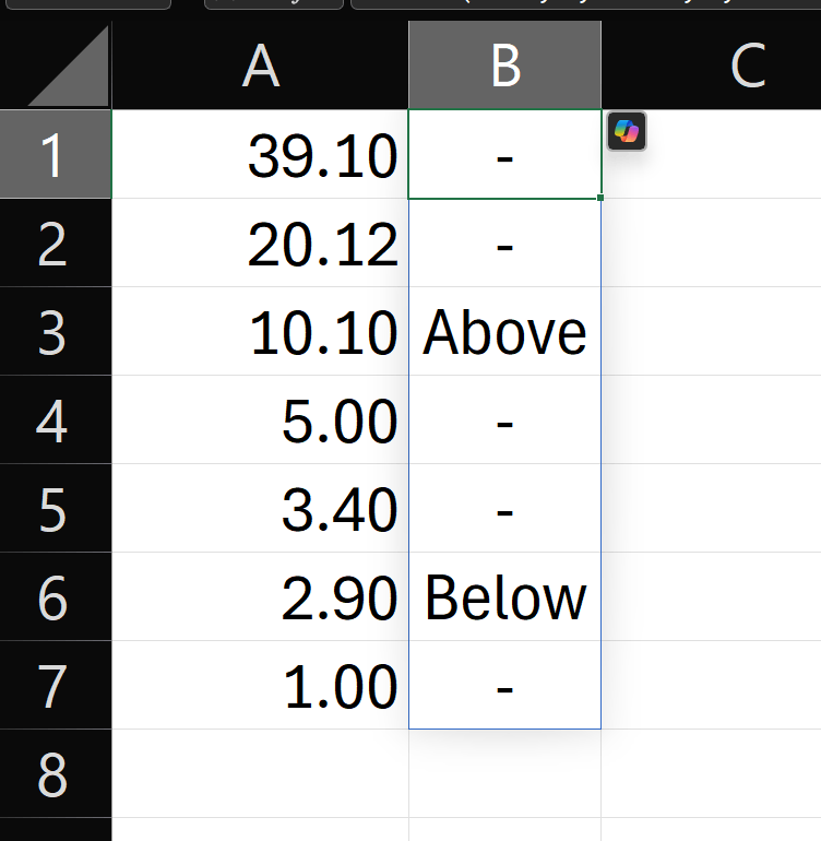Excel formula with multiple condition - Microsoft Q&A