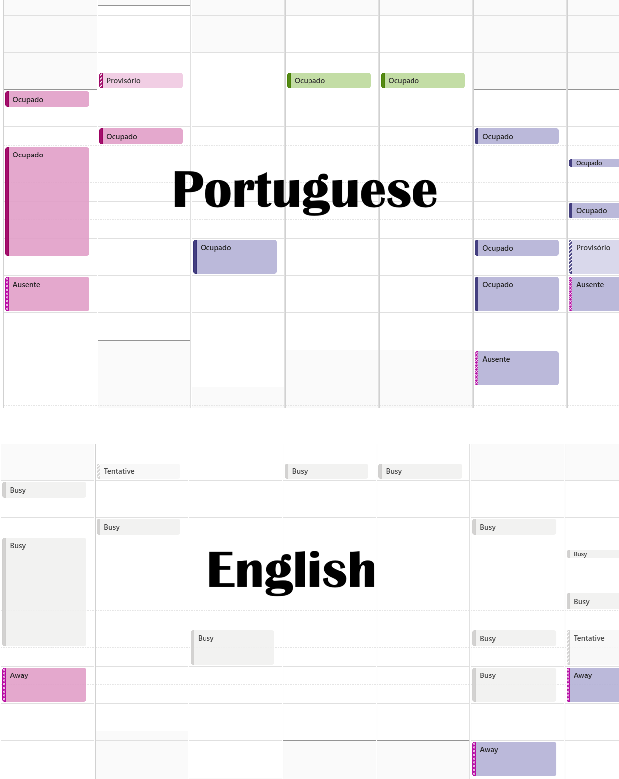 Pt vs En