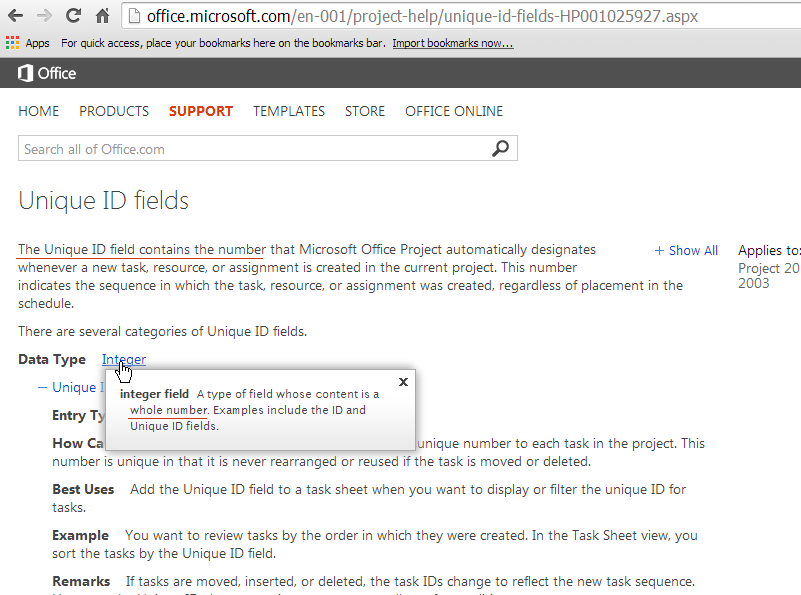 Why is MS Project so finicky IRT Searching by 