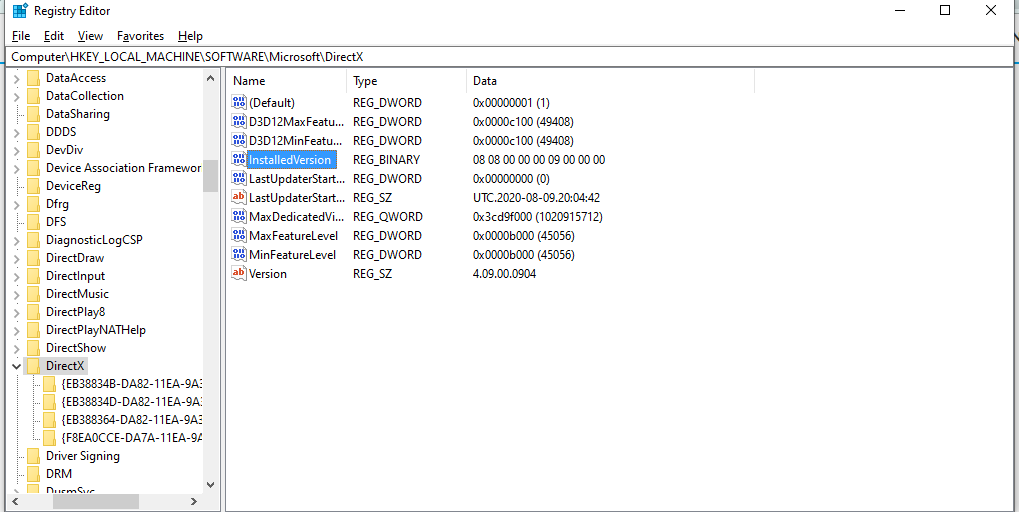 Can't install DirectX 10 - Microsoft Q&A