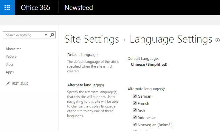 How to change defaulted language in Onedrive for business - Microsoft Q&A