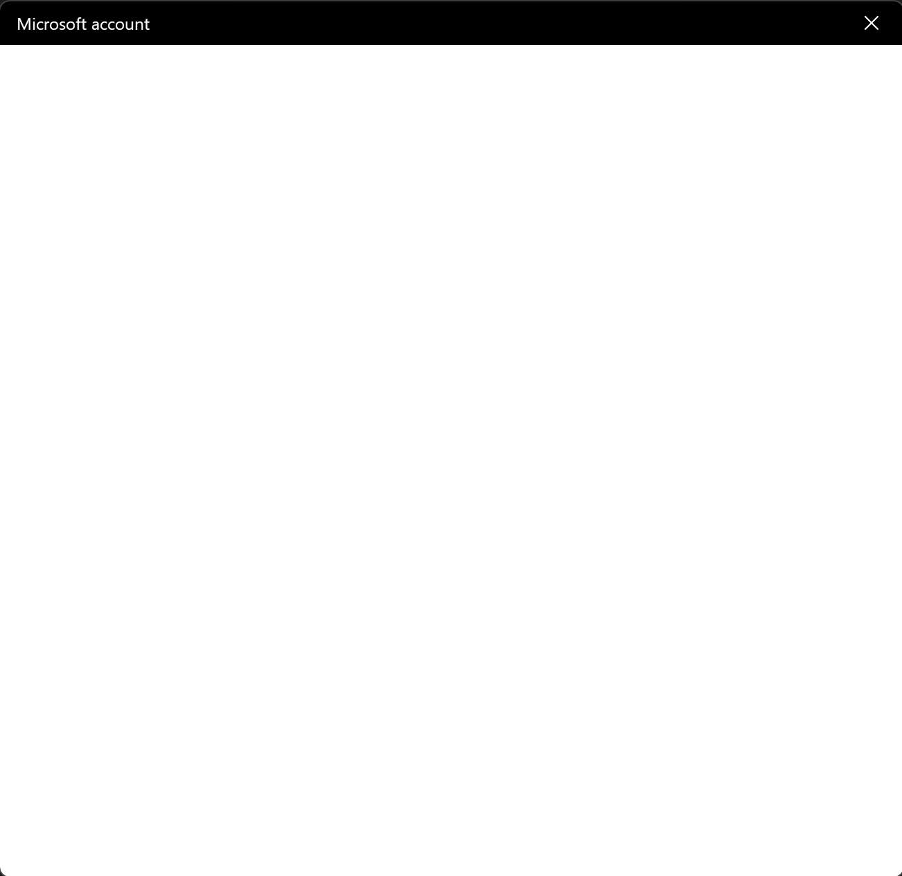 How to login to windows account in settings? Blank screen shows up at ...