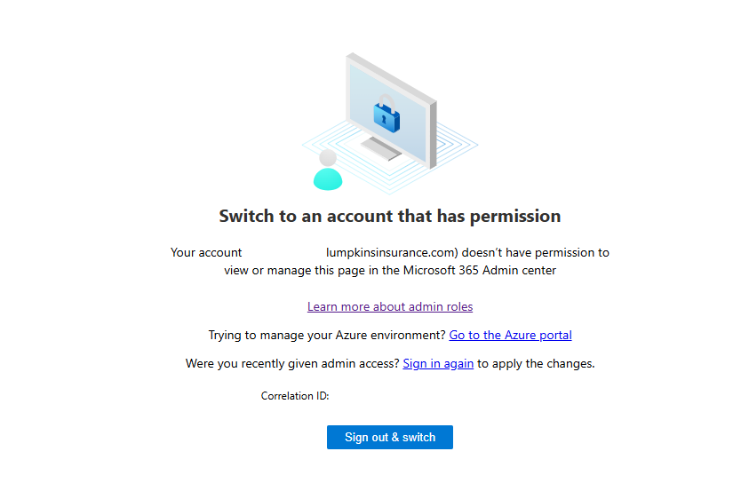 Unable to Access Microsoft Outlook (@lumpkinsinsurance.com) - Microsoft Q&A